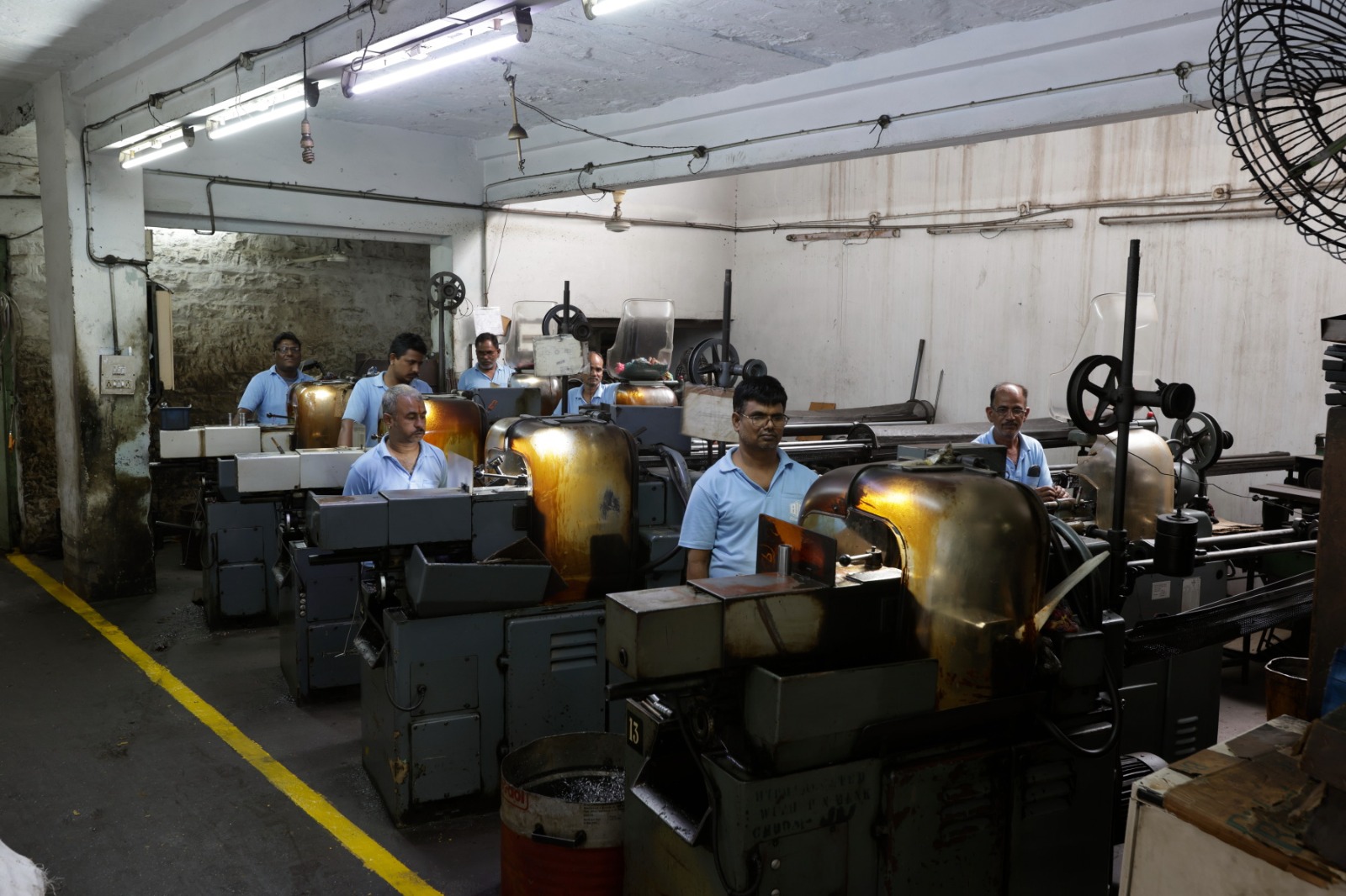 BIC heat treatment — hardness testing